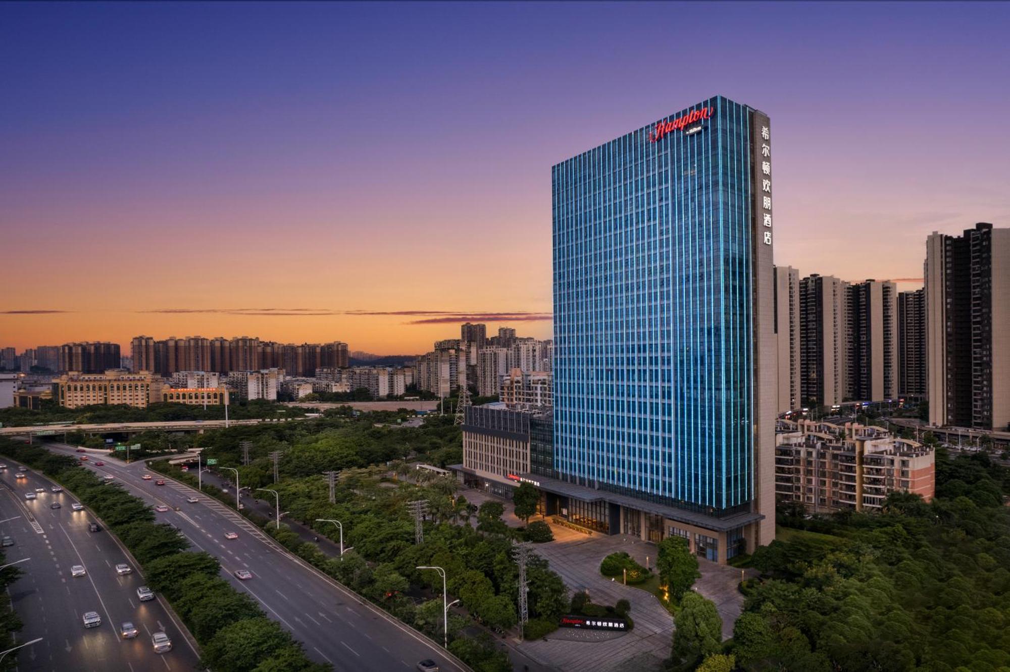 Hotel Hampton By Hilton Nanning Jiangnan Exterior foto