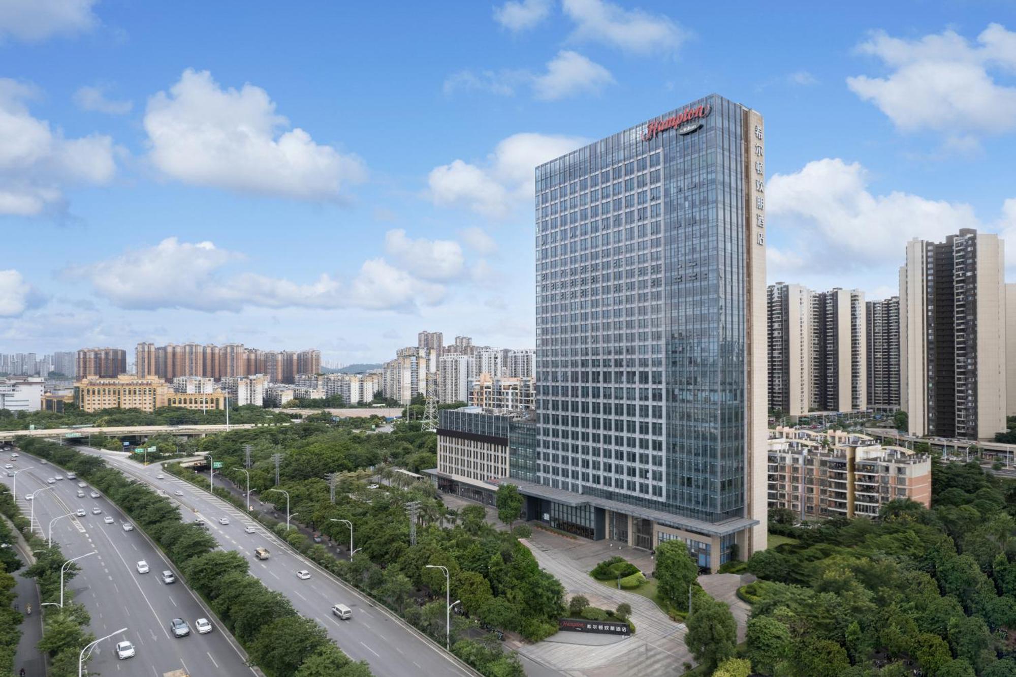 Hotel Hampton By Hilton Nanning Jiangnan Exterior foto